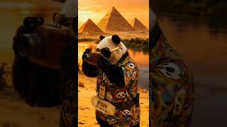 “POV: You’re walking through the sacred temples of Kemet 🏺✨”