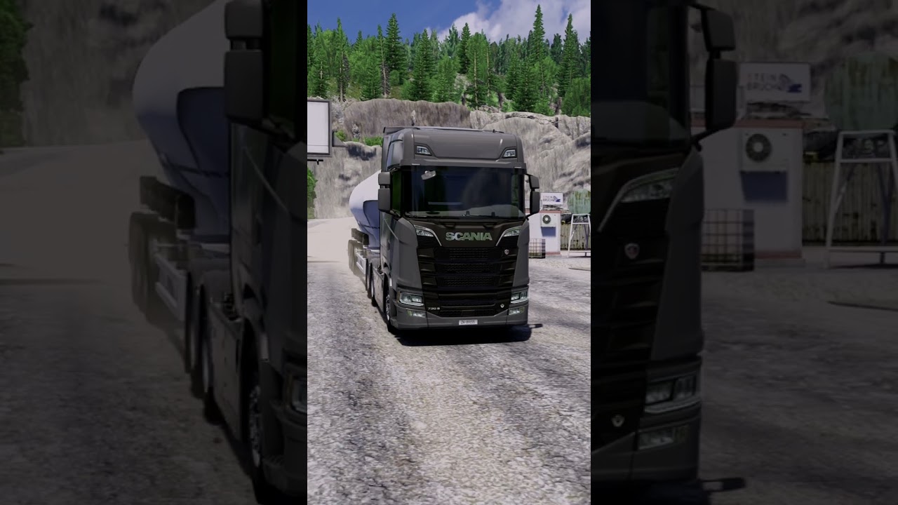 ETS2 | Heavy Stone Dust Transport 🚛 | Bern to Zürich 🇨🇭 | Quick Swiss Delivery