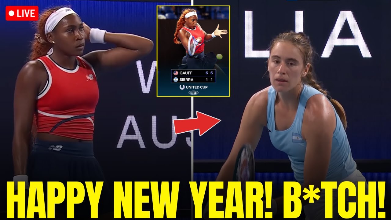 HATERS IN SHOCK As Coco Gauff DESTROYS Solana Sierra In The Opening Match Of UNITED CUP 2026!