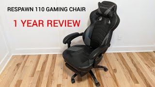 Respawn 110 Gaming Chair, 1 Year Review