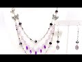 How-To Jewelry Tutorial: Butterfly Necklace & Earring Set