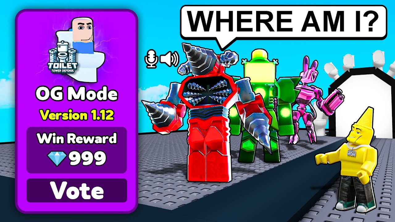 New Units REACT to OG Toilet Tower Defense!