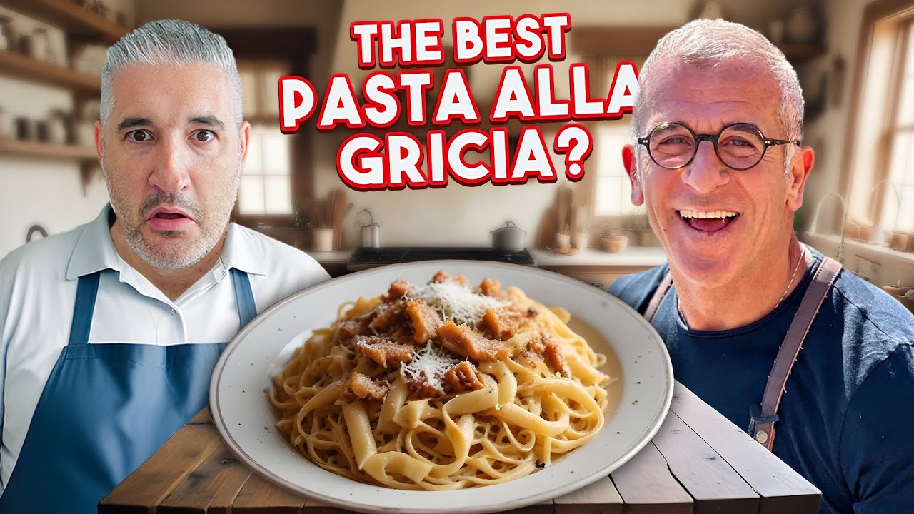 Italian Chef Reacts to PASTA ALLA GRICIA by Chef Max Mariola YouTube
