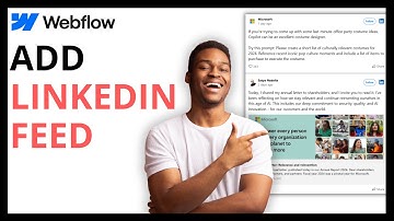 How to Add LinkedIn Feed in Webflow [SIMPLE GUIDE]