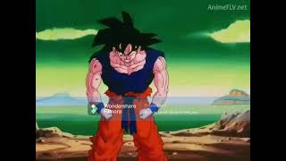 Goku se transforma por primera vez en super saiyajin