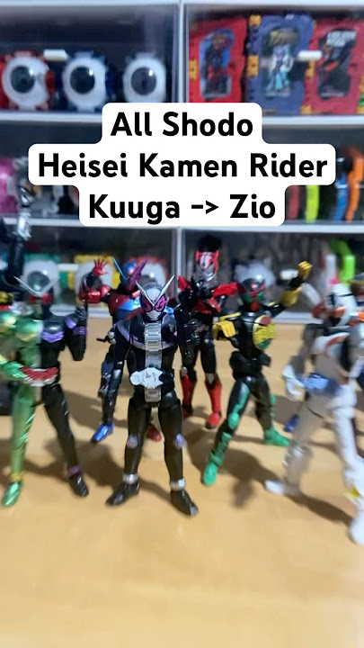 All Shodo Heisei Kamen Rider