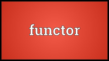 Functor Meaning