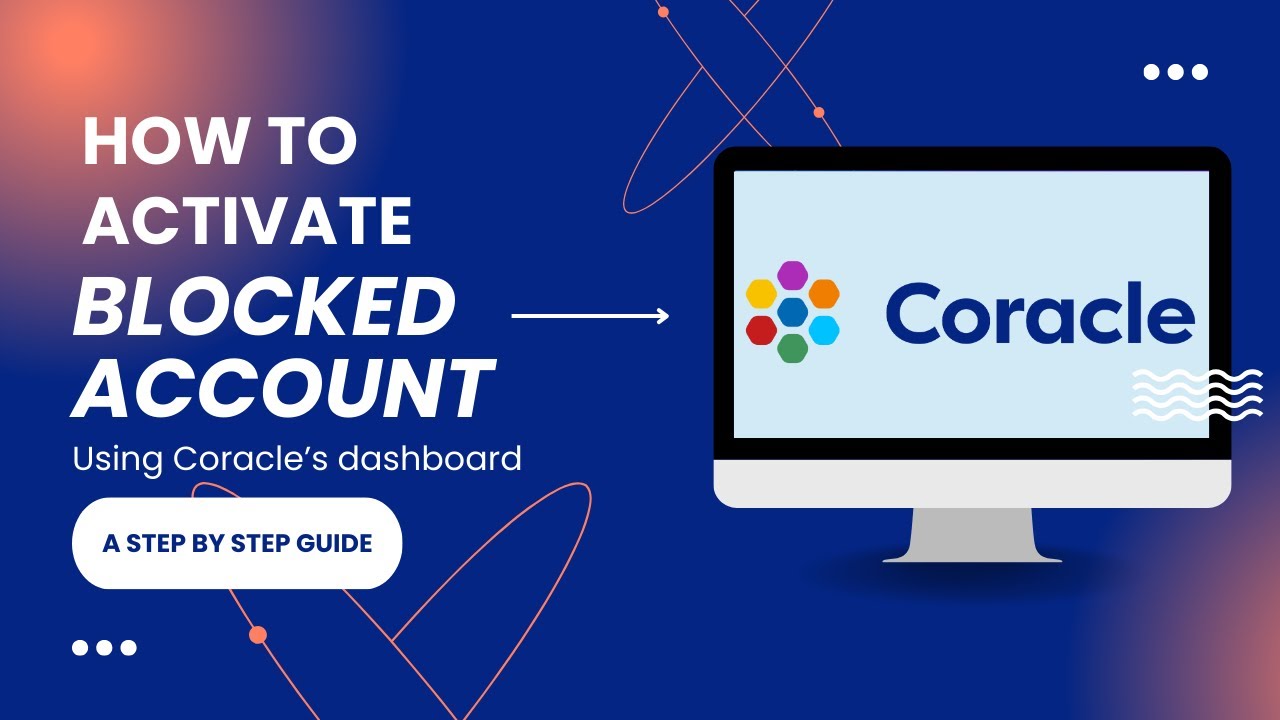 How to Activate Coracle Blocked Account - 2024 - YouTube