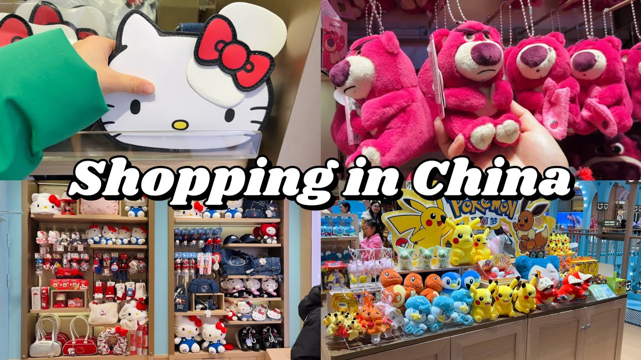 Shopping in China🎀Beijing's first Miniso Friends store opens, Sanrio,  Disney, Pokémon, Harry Potter