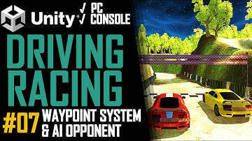 How To Make A Driving & Racing Game In Unity - Tutorial 07 - AI & Waypoint System - Best Guide