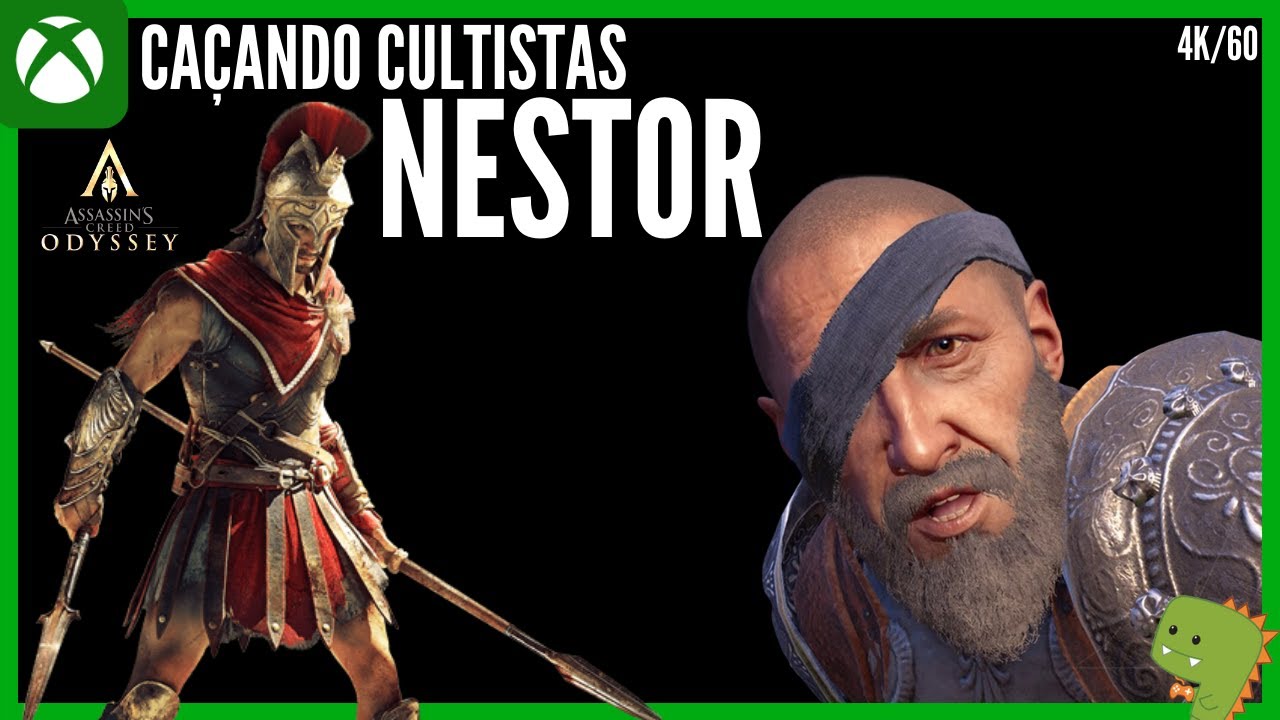 NESTOR, O FORMIDÁVEL CAÇANDO CULTISTAS NO ASSASSIN'S CREED ODYSSEY