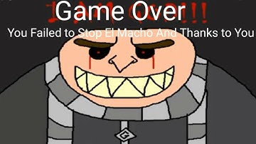 Despicable Me 2 (GBC Bootleg) Continue and Game Over Screen