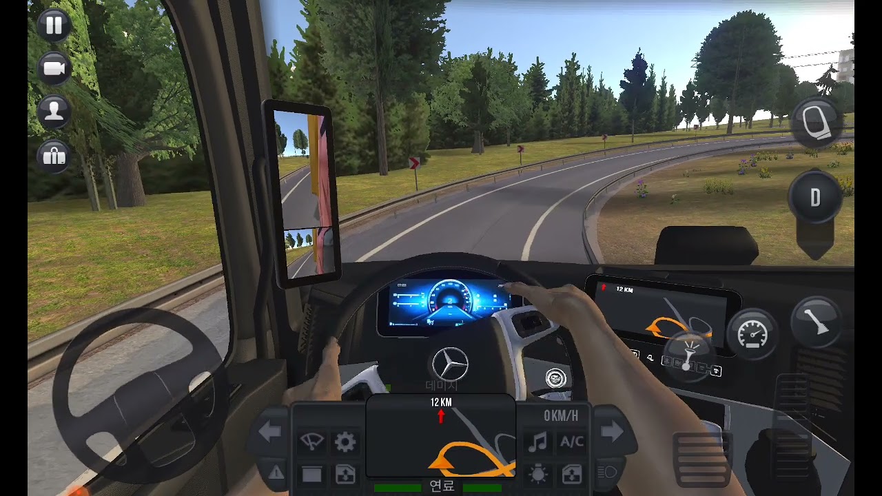 「유로트럭 모바일 | 오늘의 운행 (2)」