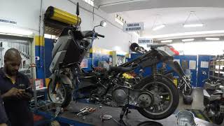 LR Motos - Processo de Manutenção da Yamaha N Max 160 Cinza  - 5386
