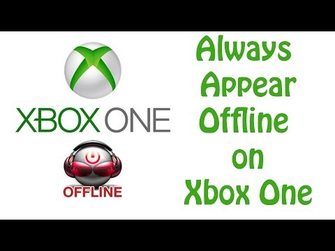 Xbox One Tutorial - How To Always Appear Offline