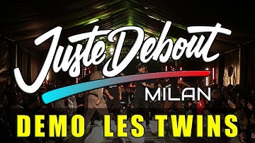 LES TWINS JUDGE DEMO Juste Debout 2020 ITALY MILAN
