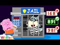 Wolfoo berpura-pura bermain melarikan diri dari penjara dengan sandi nomor | Wolfoo Bahasa Indonesia