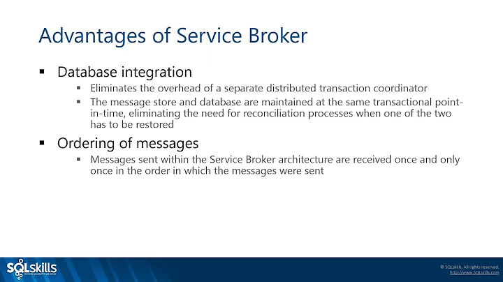 20190410 - Going Asynchronous with Service Broker by Jonathan Kehayias