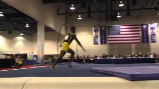 Emyre Cole - Floor Exercise - 2016 Winter Cup Prelims