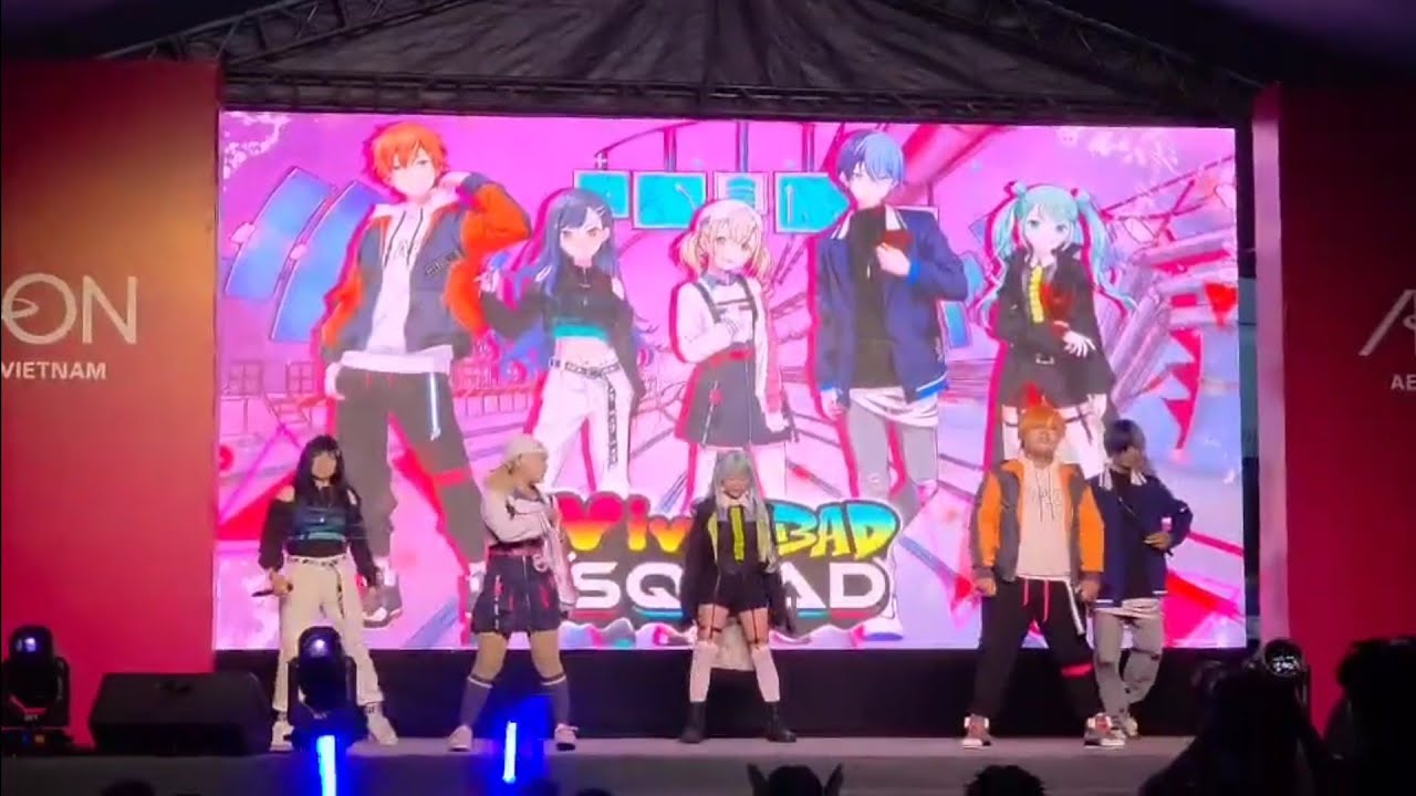 [Aeon Bình Tân 14/9]Vivid Bad Squad bạn tôi ngầu quá | Hiro Official