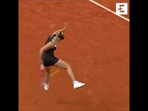 Le tweener dingue de Mary Pierce face à Monica Seles à Roland Garros (2000) 😱 #shorts #tennis