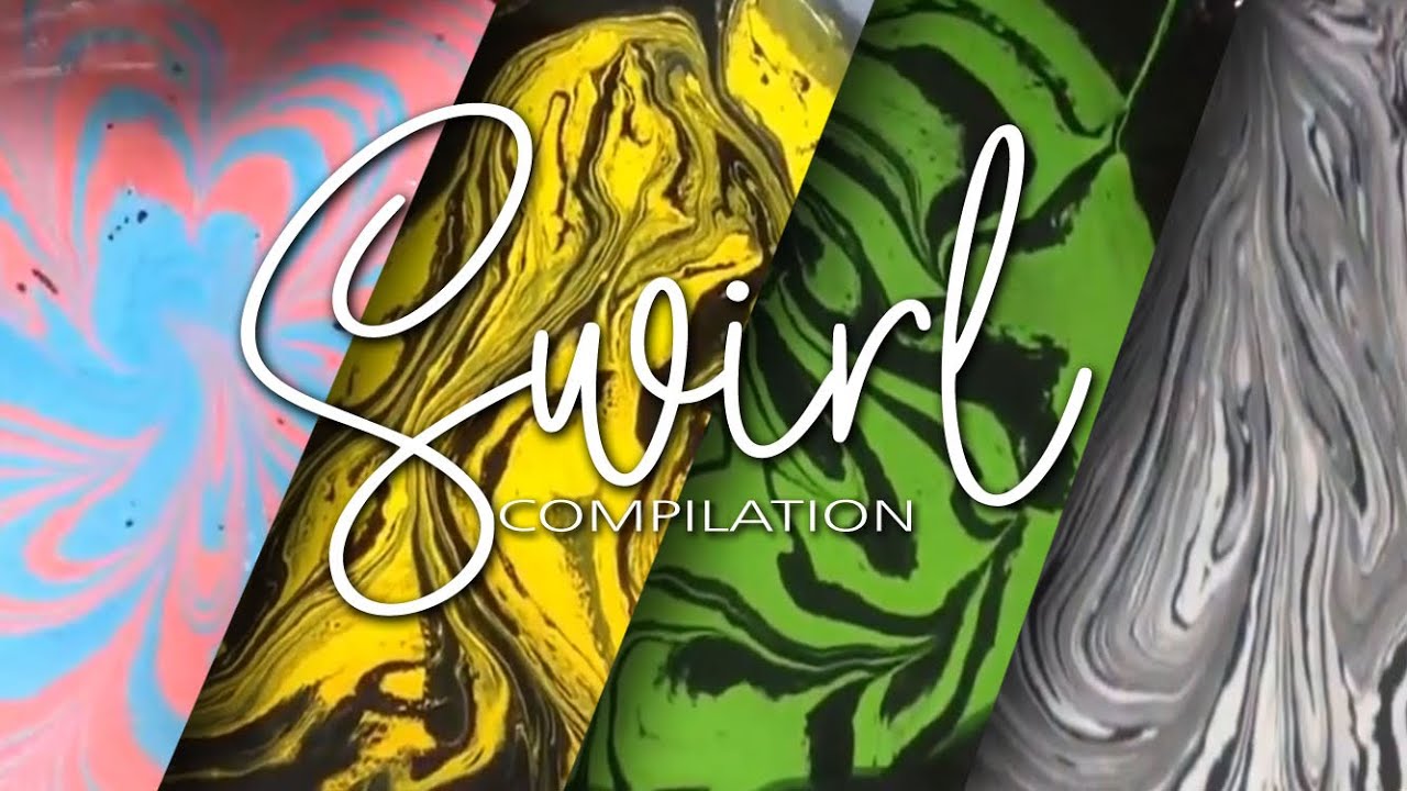 Best Hydrodipping - Swirling Compilation - Water Transfer Paint - Hydrographic - Water painting