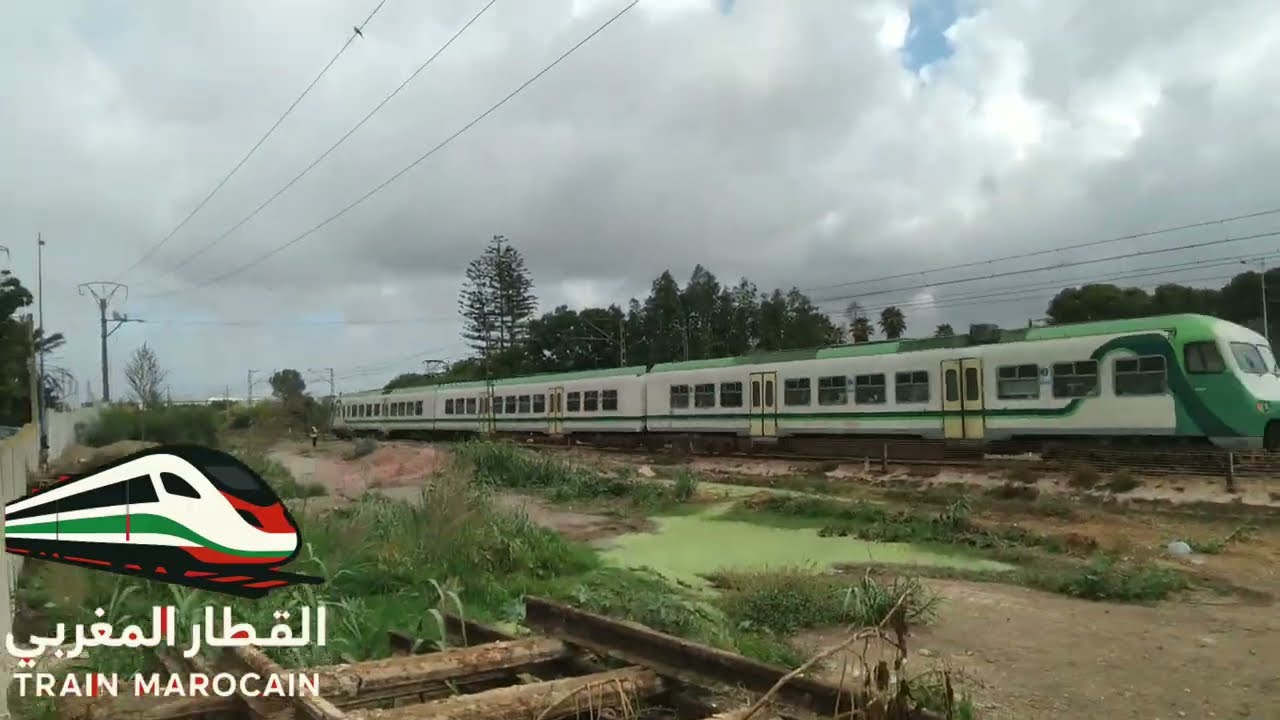 TN-A14-Passage piétonnier ferroviaire de Bouskoura