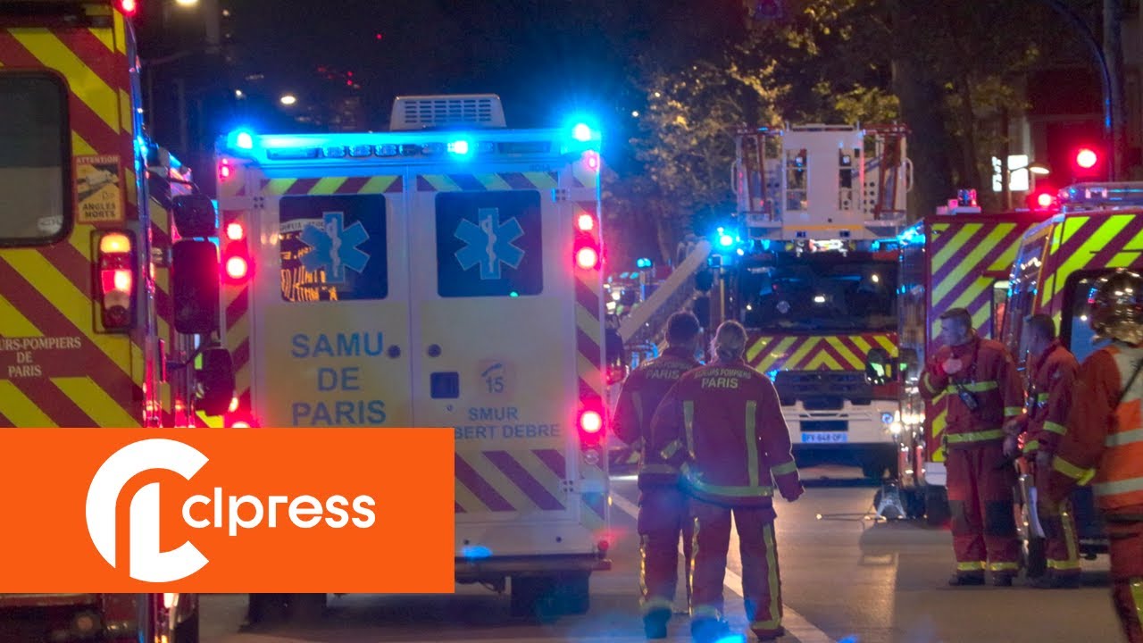Incendie dans le le 18e arrondissement : 2 blessés graves et 6 légers (25 septembre 2023, Paris)