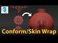 Conform  skin wrap  3dsmax tricks