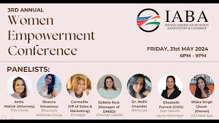 Watch Promo: Join Us at the 3rd Annual IABA Women's Empowerment Conference 2024!