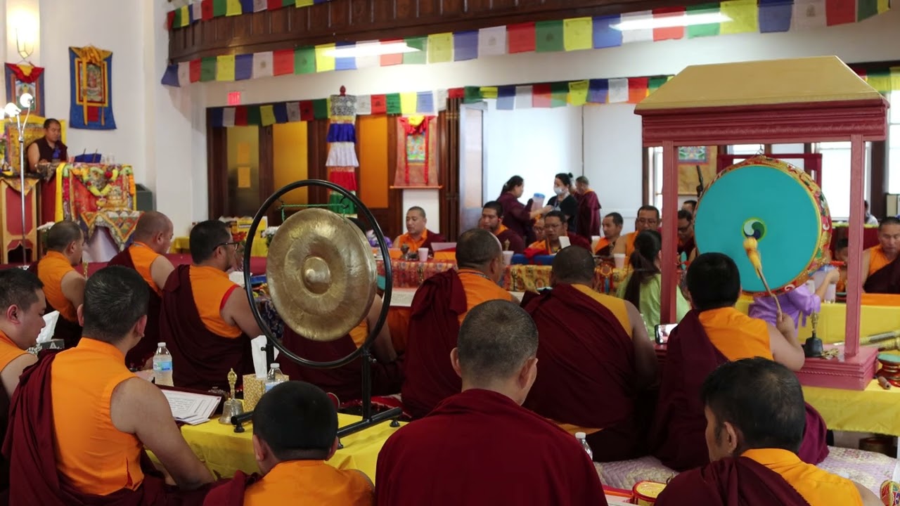 Phurdok Puja at Buddhist Society of Cincinnati, Ohio - Ngagyur Shedi Pemi Ling Gomba, USA