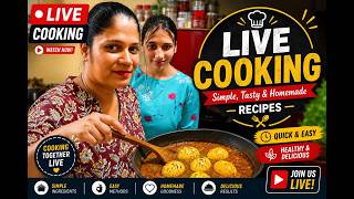 🔴 LIVE: Ladies Finger Puli Kulambu, Beach Sundal & Hot Rice | Live Cooking with Pushparani Gopi