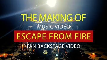 [Behind The Scenes] 💥 TATOOMA - The making of music video "Escape from Fire" #backstage #metal