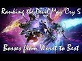 Ranking the Devil May Cry 5 Bosses from Worst to Best