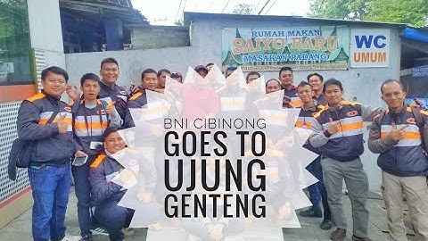 BNI CIBINONG goes to ujung genteng