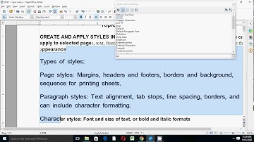 CREATE AND APPLY STYLES IN DIGITAL DOCUMENT