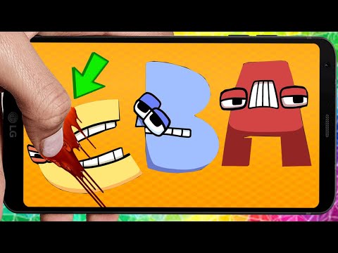 НАКАЗАЛ БУКВУ ИЗ АЛФАВИТА ЛОР / MERGE Alphabet Lore RUN 3D