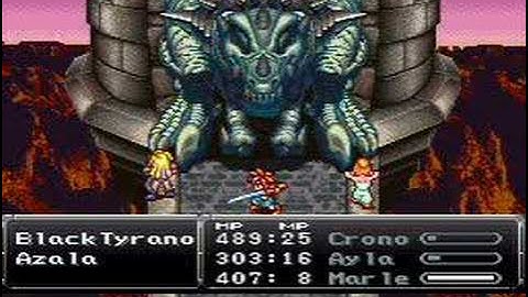 Chrono Trigger Boss Battle 14 - Azala w/Black Tyranno Part 2