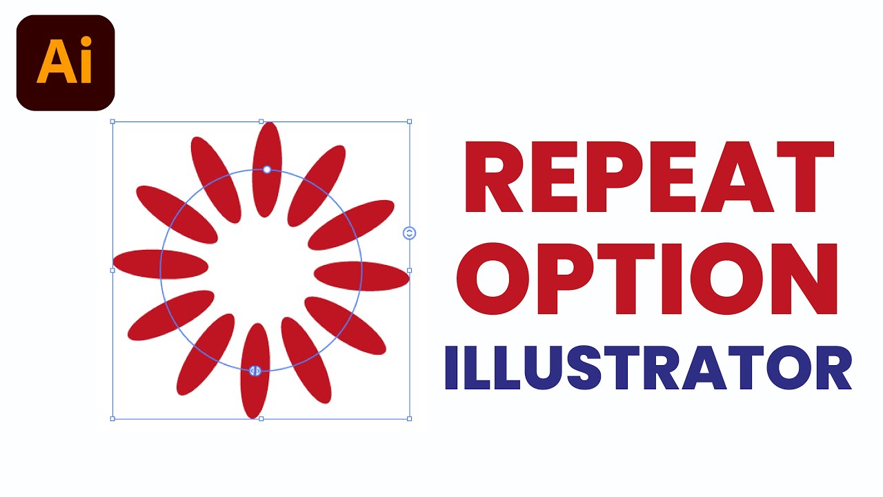 How to Use Repeat Option in Adobe Illustrator - YouTube
