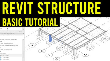 Basic Revit 2025 Structure Tutorial For Beginners