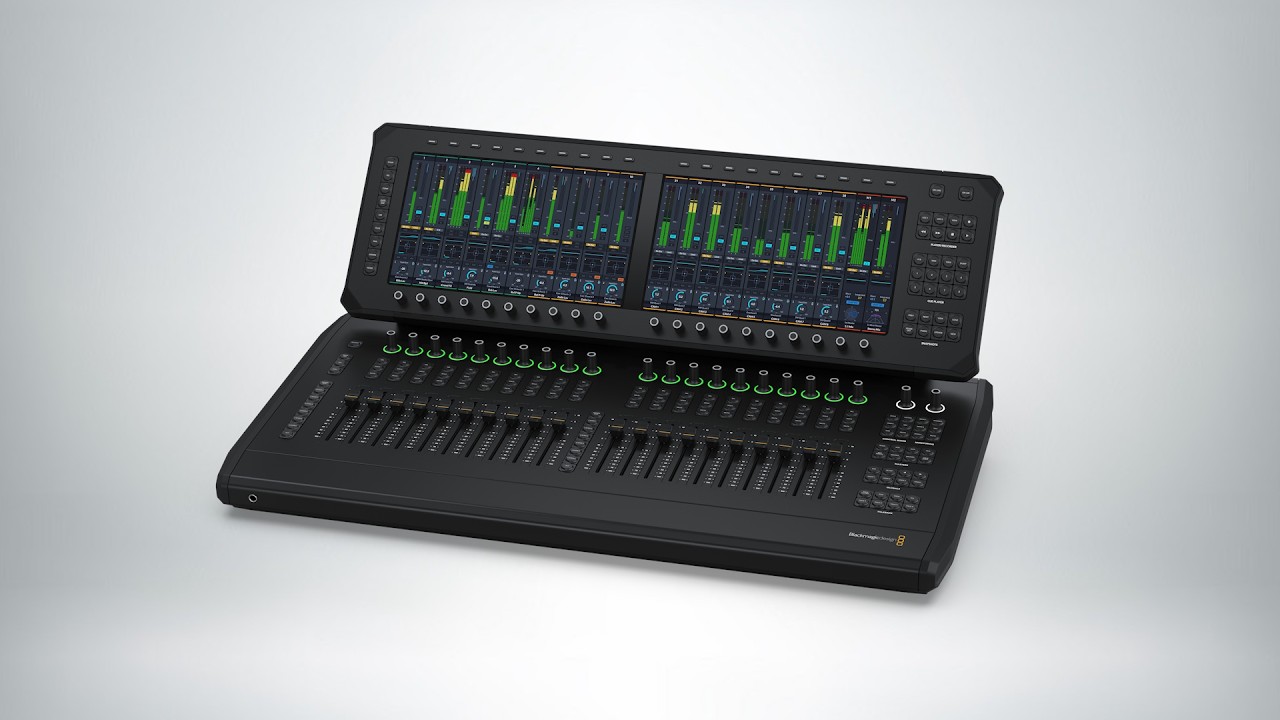 Blackmagic Design Releases Fairlight Live Software and Audio