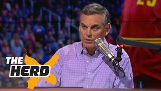 Colin reacts to LaVar Ball saying his sons are worth $1 billion shoe deal  | THE HERD