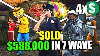 $588,888 In Just 11 Minutes! With The New Stoner Survival! Solo Gameplay | GTA Online Survival screenshot 2