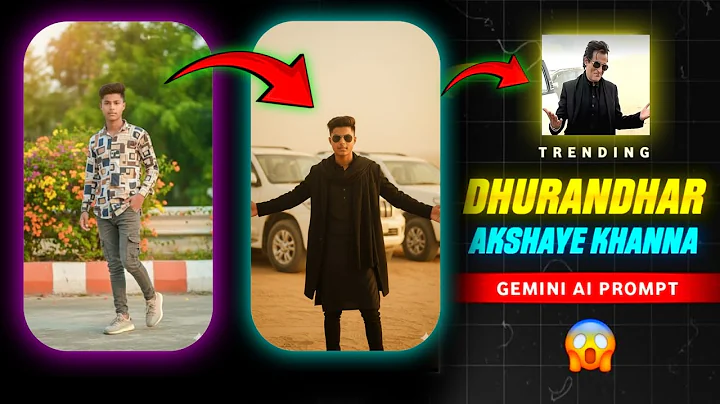 Akshaye Khanna Viral Ai Photo Editing Prompts | Dhurandhar Movie Rehman Dakait Gemini Photo Editing