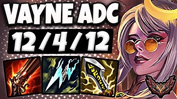 Vayne vs Kaisa [ ADC ] Lol Korea Grandmaster Patch 13.10 ✅