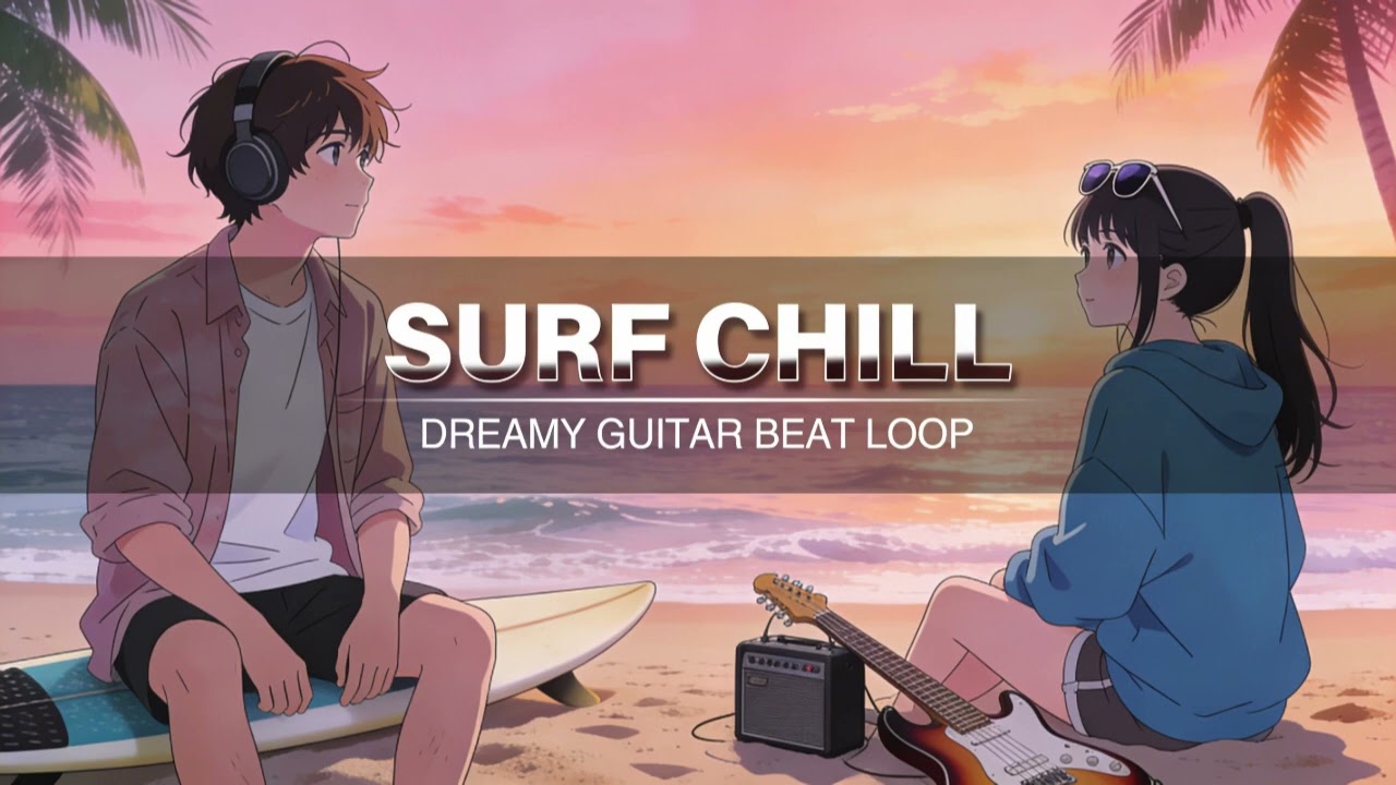 Surf Chill – Dreamy Guitar Beat Loop | Relaxing Surf Music