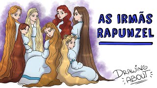 Real Rapunzel Sisters, Their Tragic Story ✂ Draw My Life English