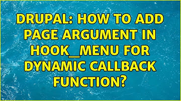 Drupal: How to add page argument in hook_menu for dynamic callback function?
