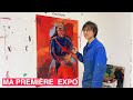 Tre artiste peintre  tudier en cinquime anne dcole dart cest intense   art vlog 27