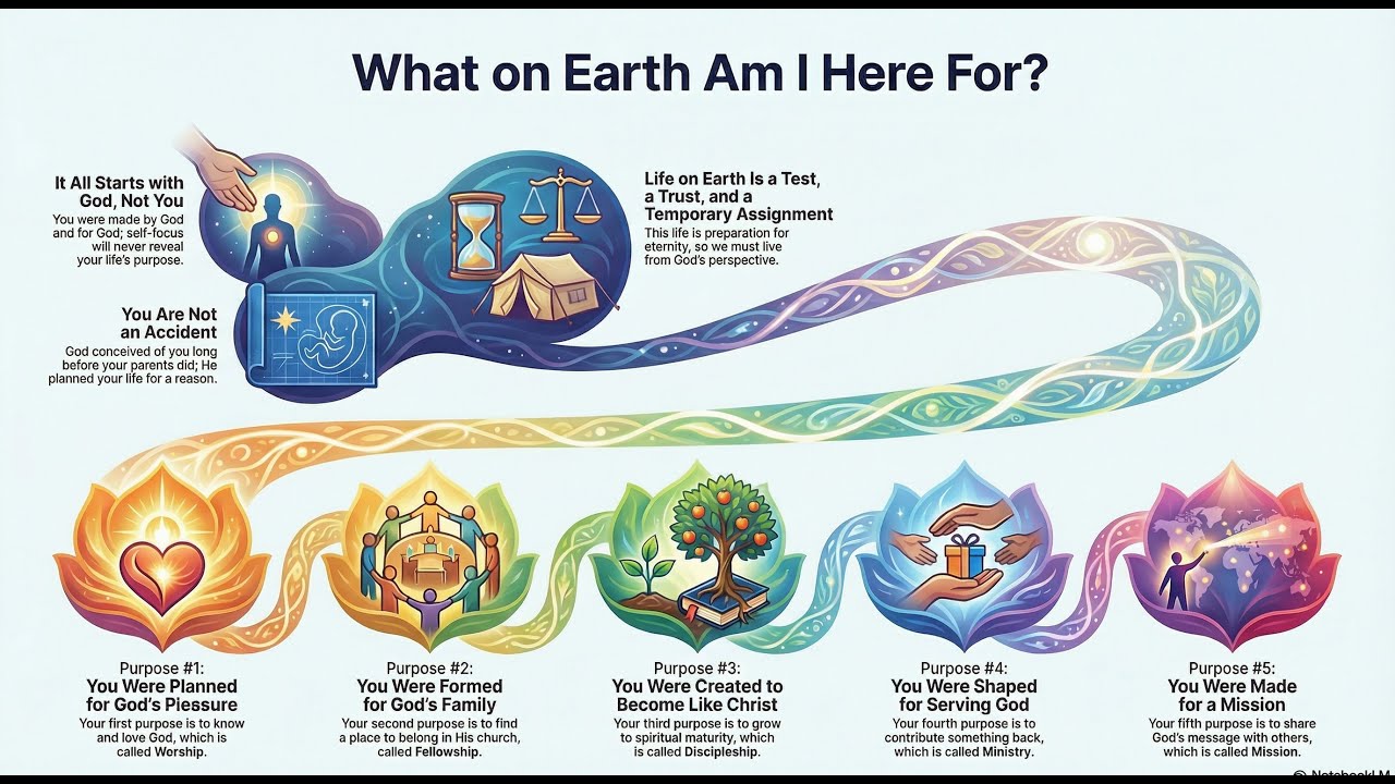 The Purpose Driven Life | Discover Your God-Given Purpose | Christian Life Guidance